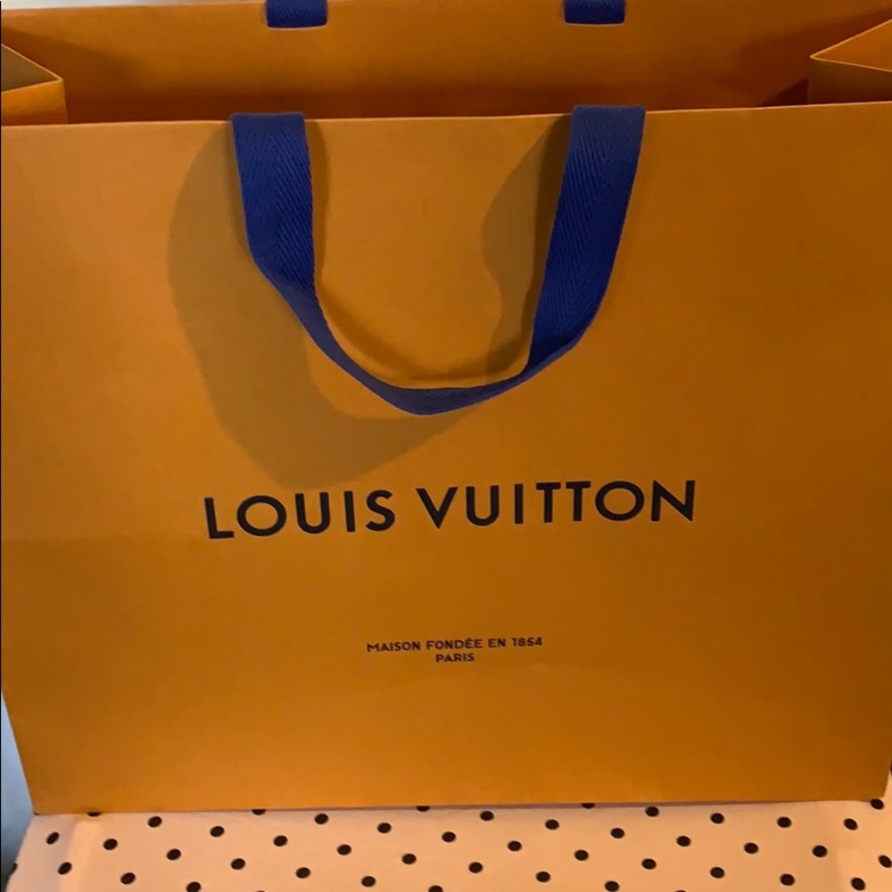 # 1825 NWOT Louis Vuitton Medium Gift Bag